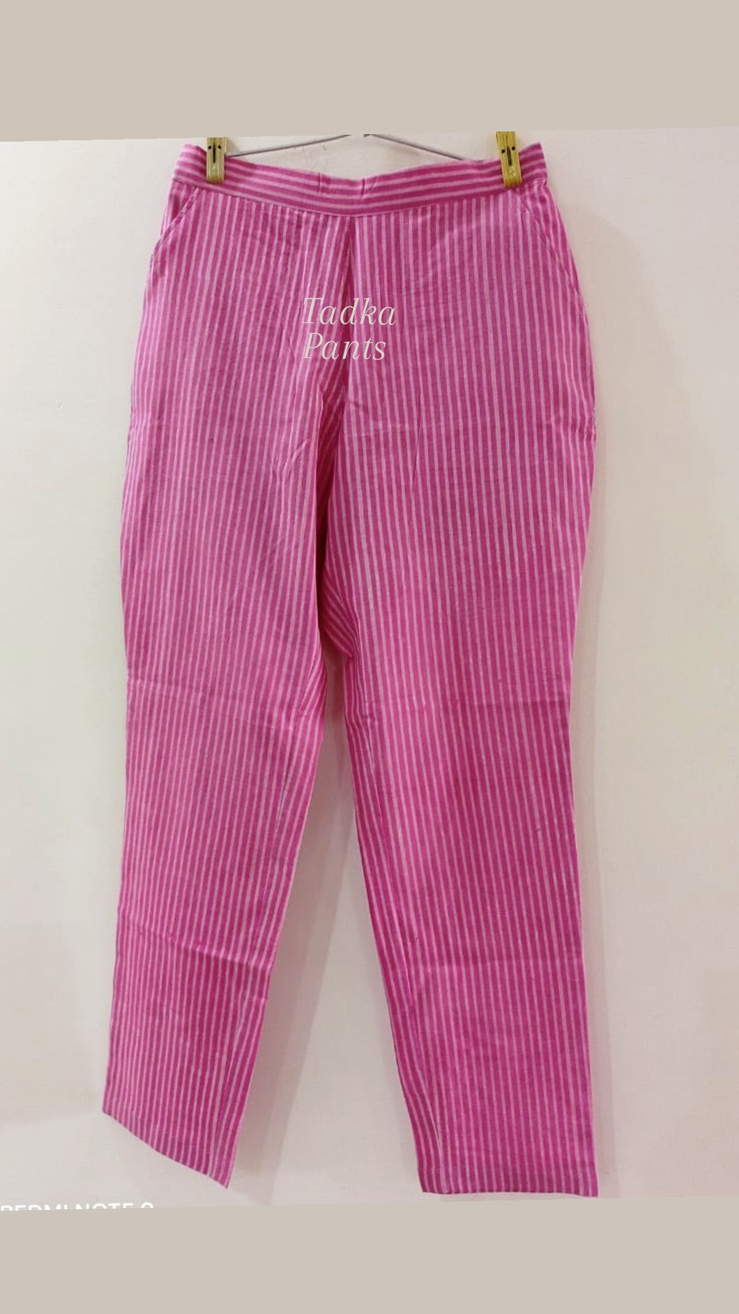 COTTON STRIPES PANT