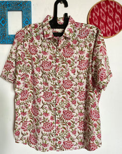 FLORAL COTTON SHIRTS