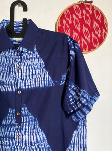 COTTON  SHIBORI SHIRTS