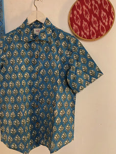 PRINTED COTTON SHIRT