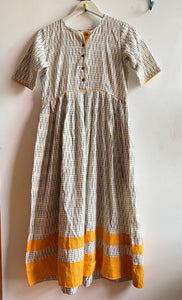 IKAT GATHER DRESS