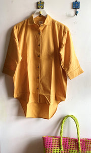 HELLO SUNSHINE SOLID OVERSIZED SHIRT