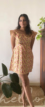 Load image into Gallery viewer, YELLOW FLORAL TENNIS FROCK
