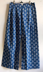 INDIGO PRINTED PALAZZO