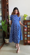 Load image into Gallery viewer, COTTON PUFF SL DRESS
