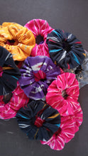 Load image into Gallery viewer, UPCYCLED COTTON SCRUNCHIES
